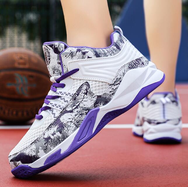 Men's Designer basketball shoes for student training, cross-border foreign trade four season mesh breathable youth running shoes Z 6.7-6