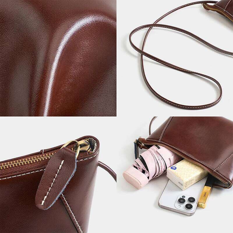 Women's Genuine Cow Leather Shoulder Bags Ladies Fashion Versatile Designer Crossbody Bag Female Shell Handbags for lady