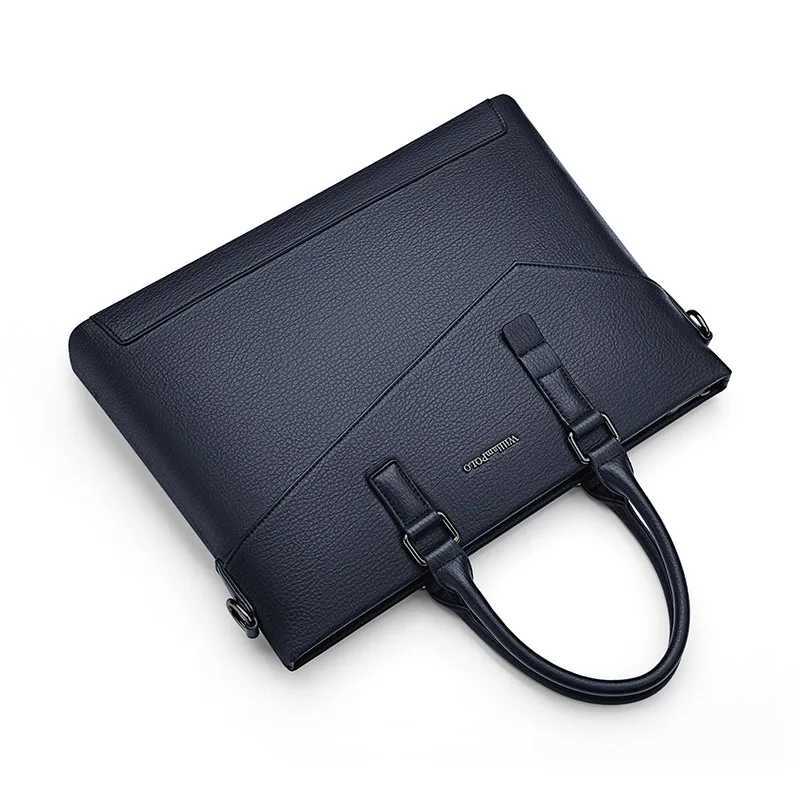 Mens Casual Briefcase Large Capacity Fashion One Shoulder Computer Bag Multi functional Commuter Backpack W250610