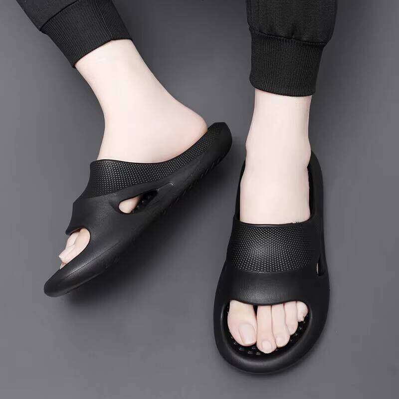 Fashionable Couple Thick-soled Massage Slippers Soft and Comfortable Flip Flops Outdoor Sports Beach Sandals