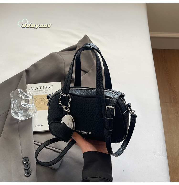 Trendy Handbag for Women 2025 Spring Summer New Fashion Versatile Fashionable Lychee Pattern Shoulder Crossbody Underarm Bag ddmynov