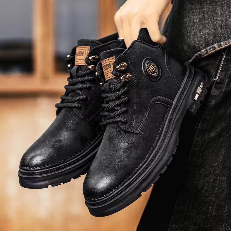 2023 Top Selling Waterproof Casual Boots Men Shoes Fashion