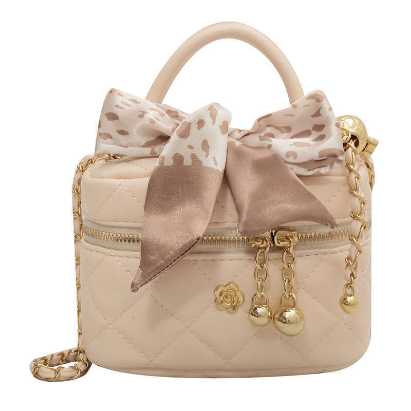 Chanel Style for Women 2024 New Fashion Quilted Chain Shoulder Crossbody Mini Square Bucket Bag