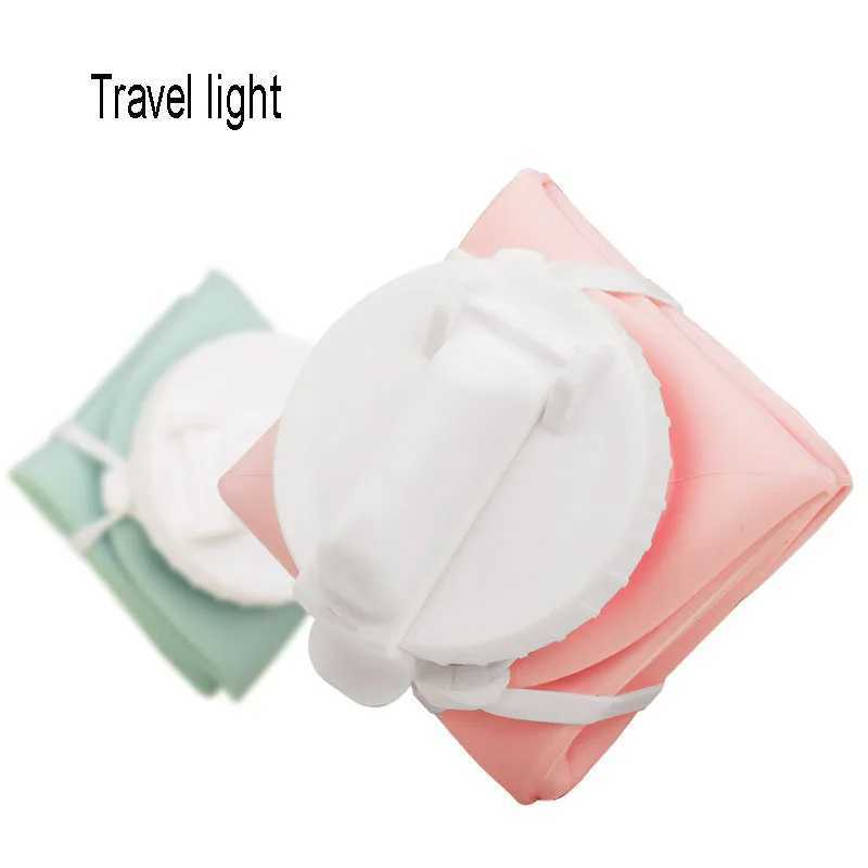 Sports Foldable Water with Handle Portable Retractable Simple Travel Silicone Cup High Value Multi-color Large Capacity Z260202