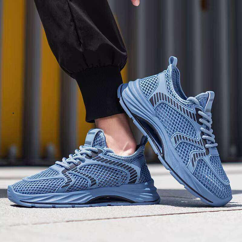 Cross-border Large Mesh Hollow Men's Wading Versatile Fashion Casual Sports Running Shoes for Men