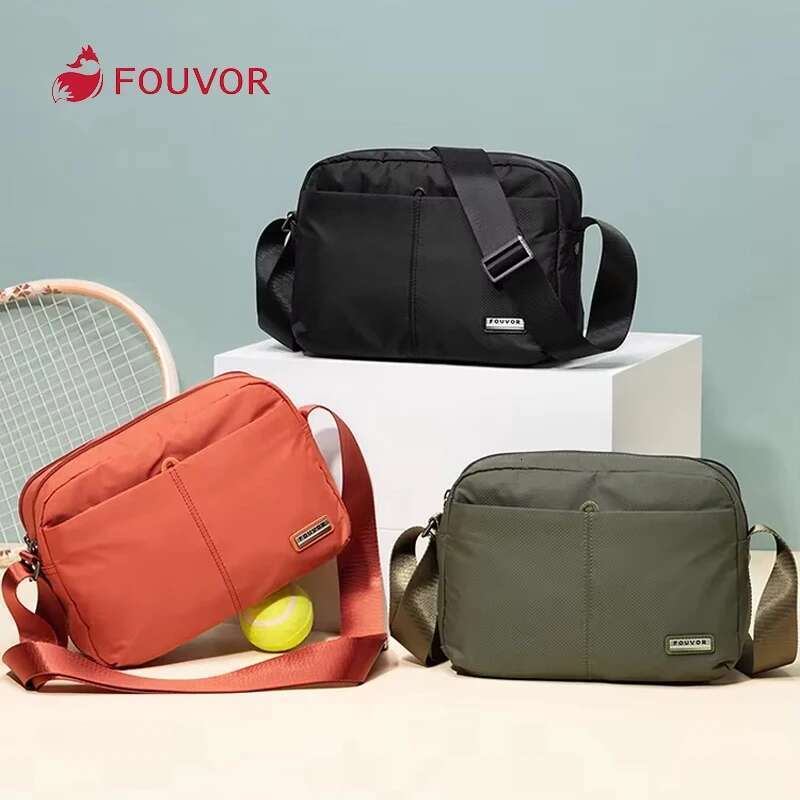 Fouvor Crossbody For Women 2025 Fashion Waterproof Shoulder High Quality New Small Canvas Sports Messenger Bag 2961-11