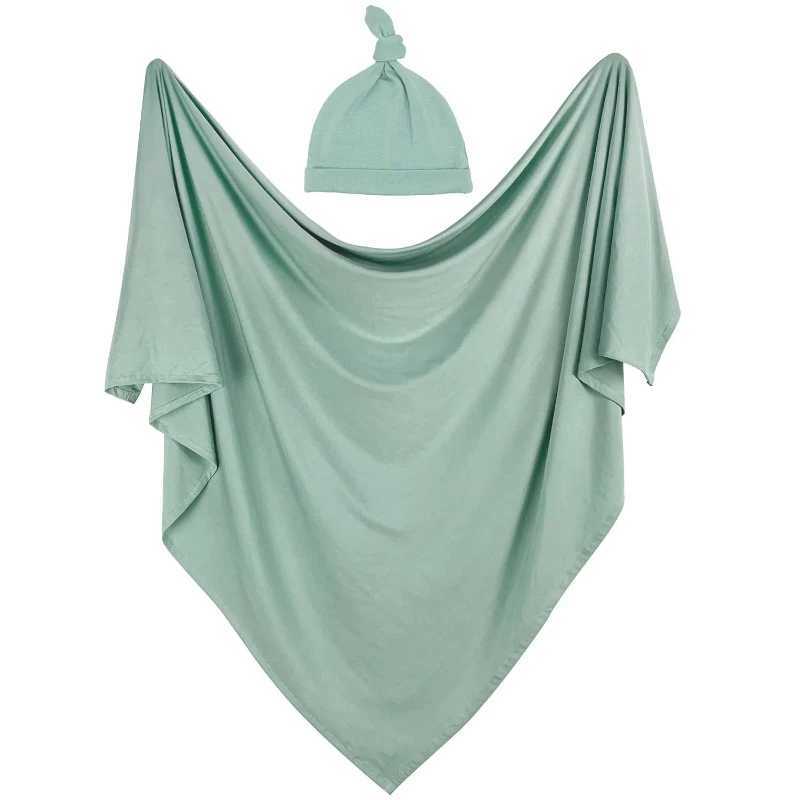 Swaddling Blanket and Hat Set for Newborns Suitable for Covering and Wrapping Baby Blankets for Both Boys and Girls y2506102XD5