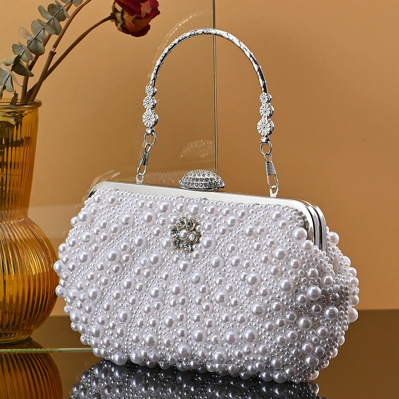 y Pearl Girls Party Hand Bag Fashion ner Women Evening Bags Clutch Purse for Wedding 250605