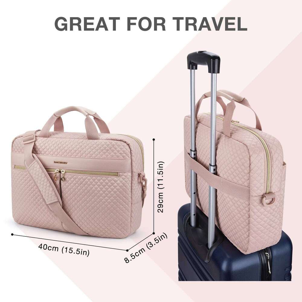 BAGSMART Laptop For Women 15.6 17.3 Inch Book Air Pro 13 15 Case Notebook Pouch Computer Handbag Briefcase Work Bag