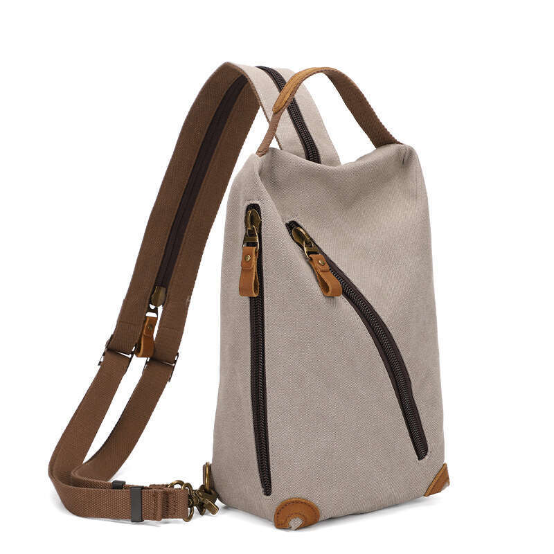 Men's Chest Trendy Single Shoulder Large Capacity Fashion Crossbody Bag Handbag Backpack