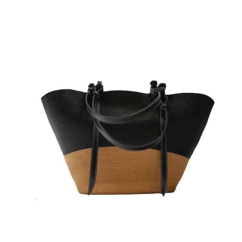 Classic Large Capacity Woven Fashion Grass Beach Leisure Women's Travel Shoulder Bag