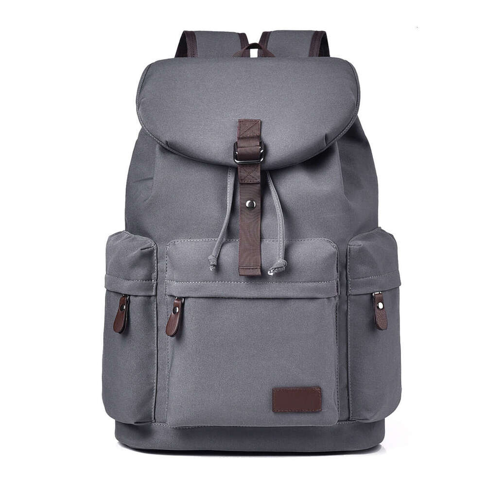 New Style College Student Lightweight Fashion Trend Large Capacity Travel Bag Men's Canvas Backpack