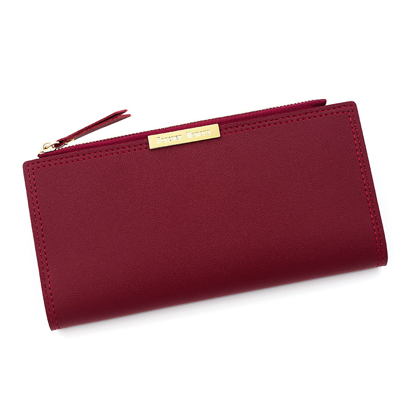 Free Shipping 2025 New Designer Bag Women's Long Wallet With Multiple Card Slots Zipper Card Bag Exquisite And Practical Trendy Coin Purse