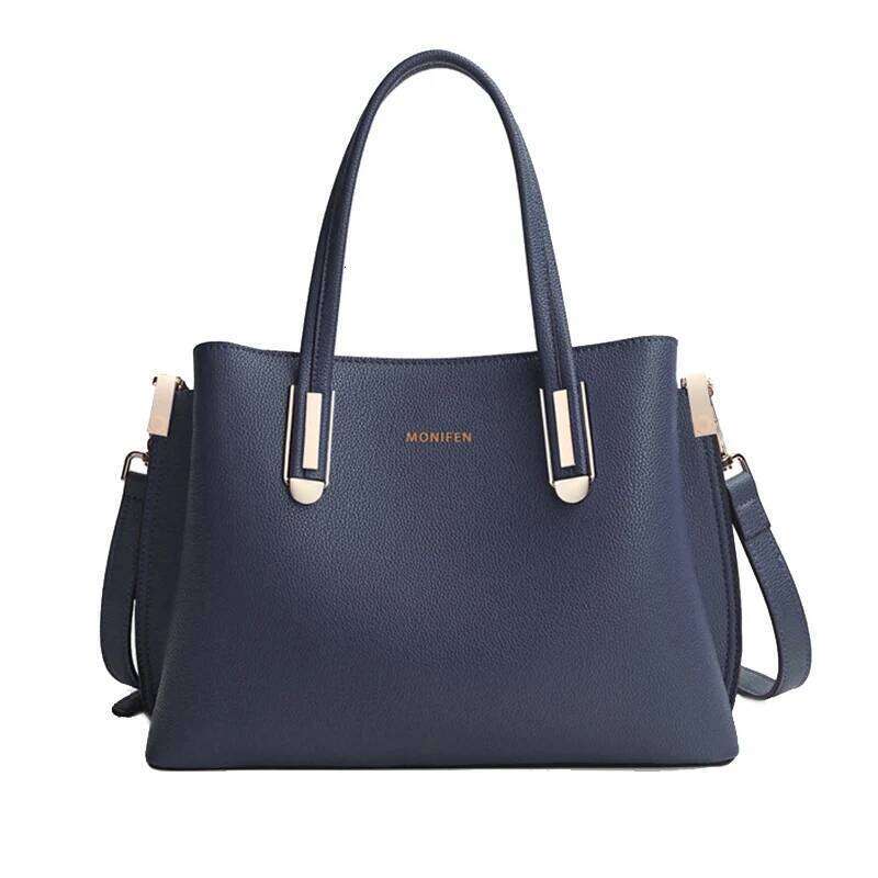 monifen 2024 Retro Genuine Leather Women's Brand Cowhide Single Shoulder Crossbody Bag Handbag