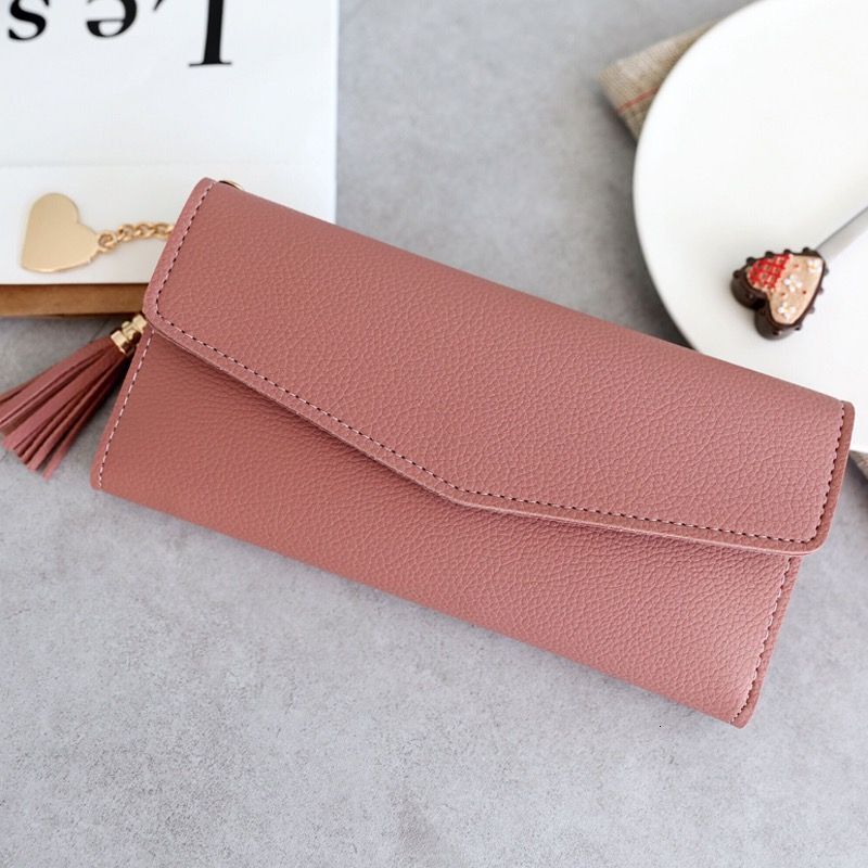Free Shipping 2025 New Designer Bag Ultra Long And Ultra-thin Women's Wallet Large Capacity Pendant Coin Bag Exquisite Simple And Practical Card 