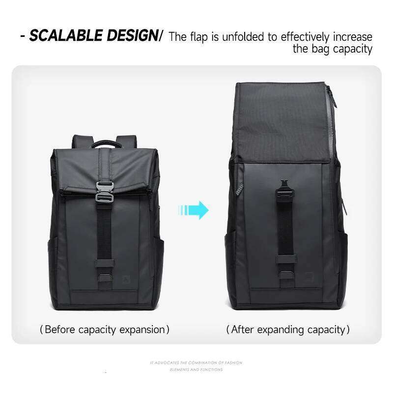 Men Travel Large Capacity School 17 Inch Laptop Backpack Business Bag Oxford Sport Hiking Bags Waterproof
