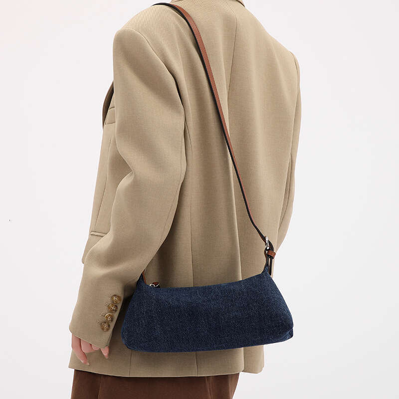 2025 Summer New Niche Versatile Handbag Genuine Leather Commuter Underarm Shoulder Casual Crossbody Bag