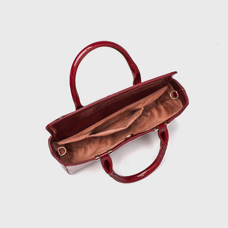 Z Brand Women's Bag 2024 Autumn New Arrival Deep Red Texture High-end Mini Shoulder Crossbody Handbag