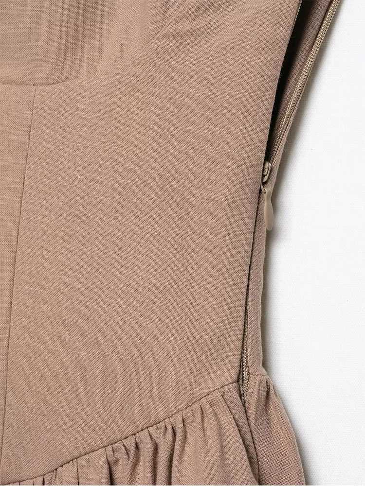 TFMLN Summer Women Sling Dress Sleeveless Backless Pleated Long Dresses Lady Sexy Elegant Slim Party Dress 2025 Female New XJ250610