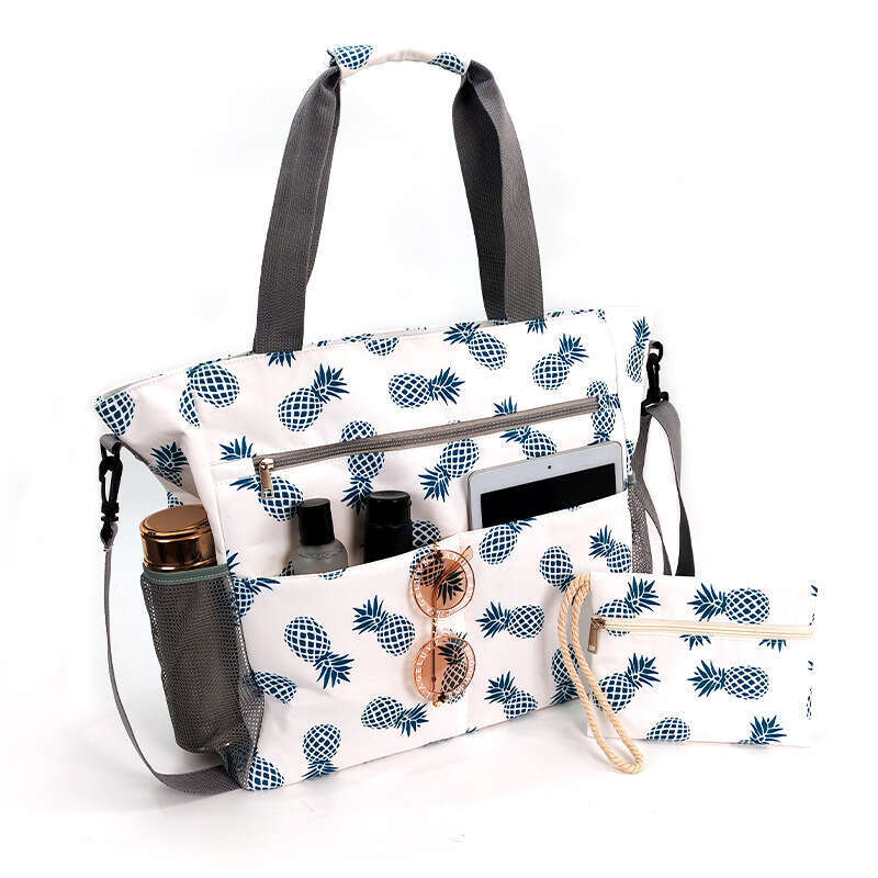 TEMU Exclusive Fashion Canvas Beach Casual Simple Crossbody Large Capacity Handbag Shoulder Bag