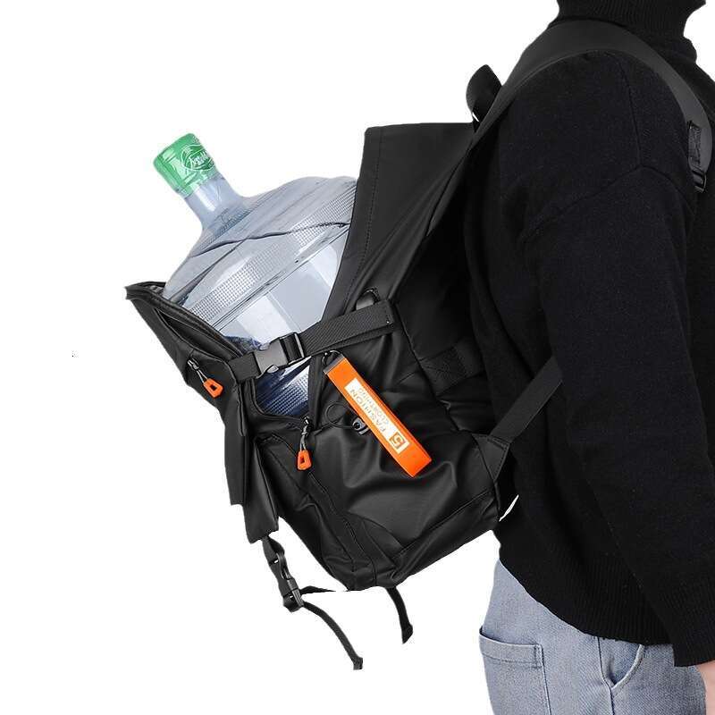 Large Capacity Backpack Middle Student Junior High School University Casual Fashion Trendy Double Shoulder Bag