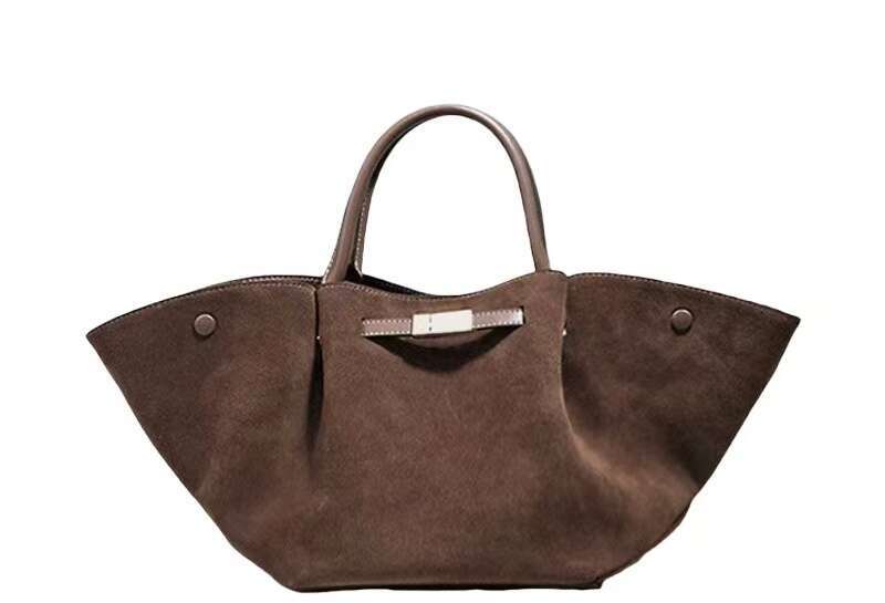 Large Capacity Wing Bags High-end Leather Dumpling Shape Design Large Handbags Shoulder Slanting Cross New Ladies Handbags