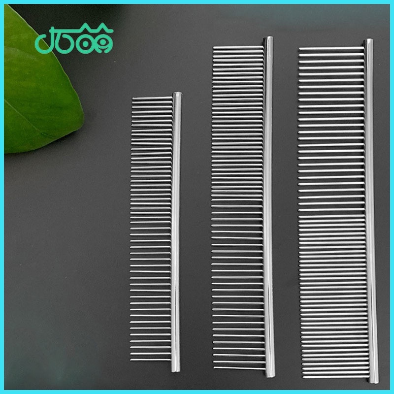 Pet Stainless Steel Rake Cats Cat Grooming for Removing Loose and Knots Dog Hair Comb Magic Tool