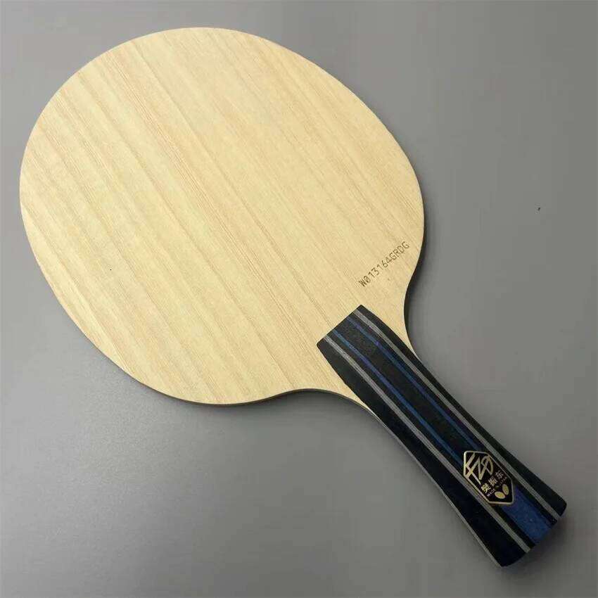 High Quality 5 Wood+2 Table Tennis Blade 7-layer VIS Fan ALC Engraved Structure Base Plate Racket For Competition