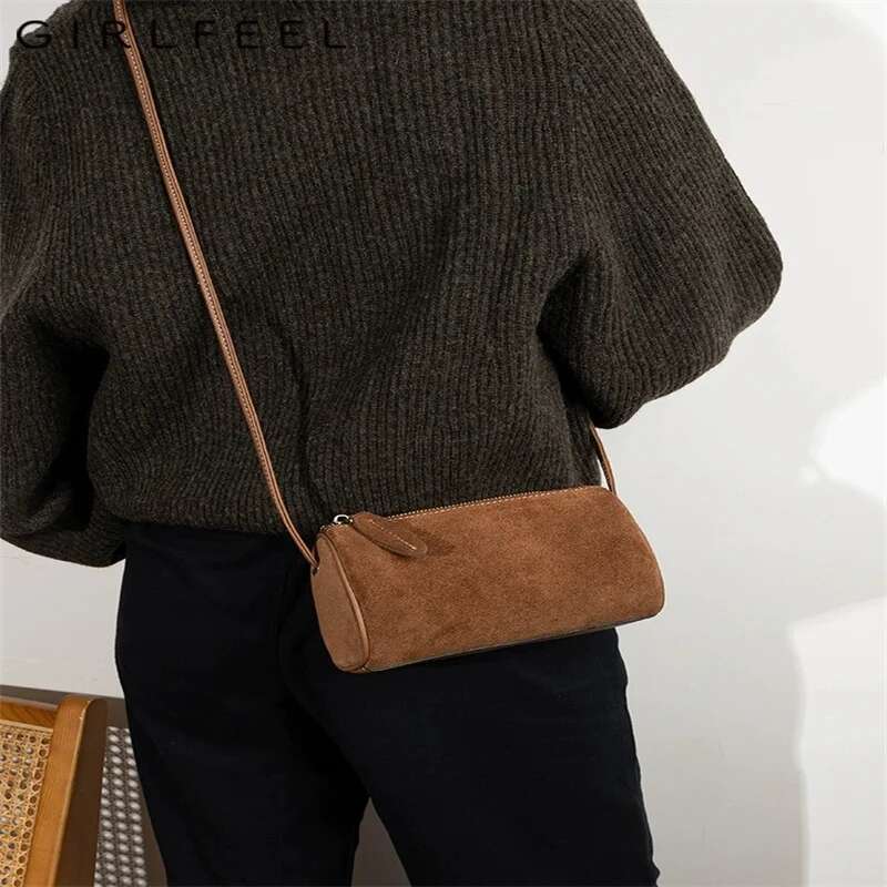 Mini Slant Leather Fashionable Shoulder Crossbody Bag Motorcycle Equipment Accessories From China Mainland 6