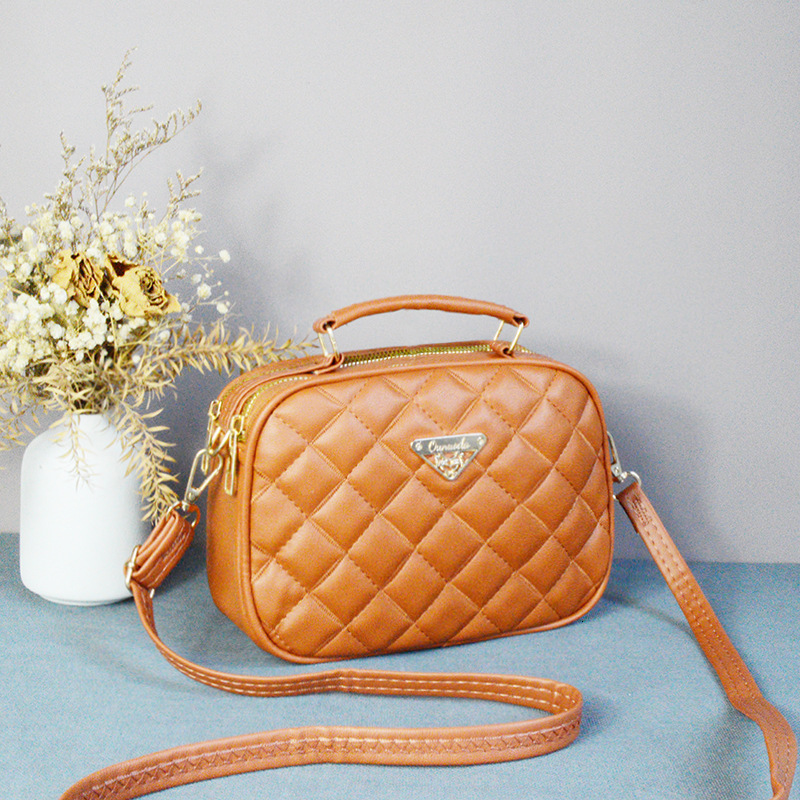 Free Shipping New Designer Bag For 2025 Women's Fashion Crossbody Bag Handbag Small Square Luxury Wallet Summer Texture Niche Ladies Shoulder Fac