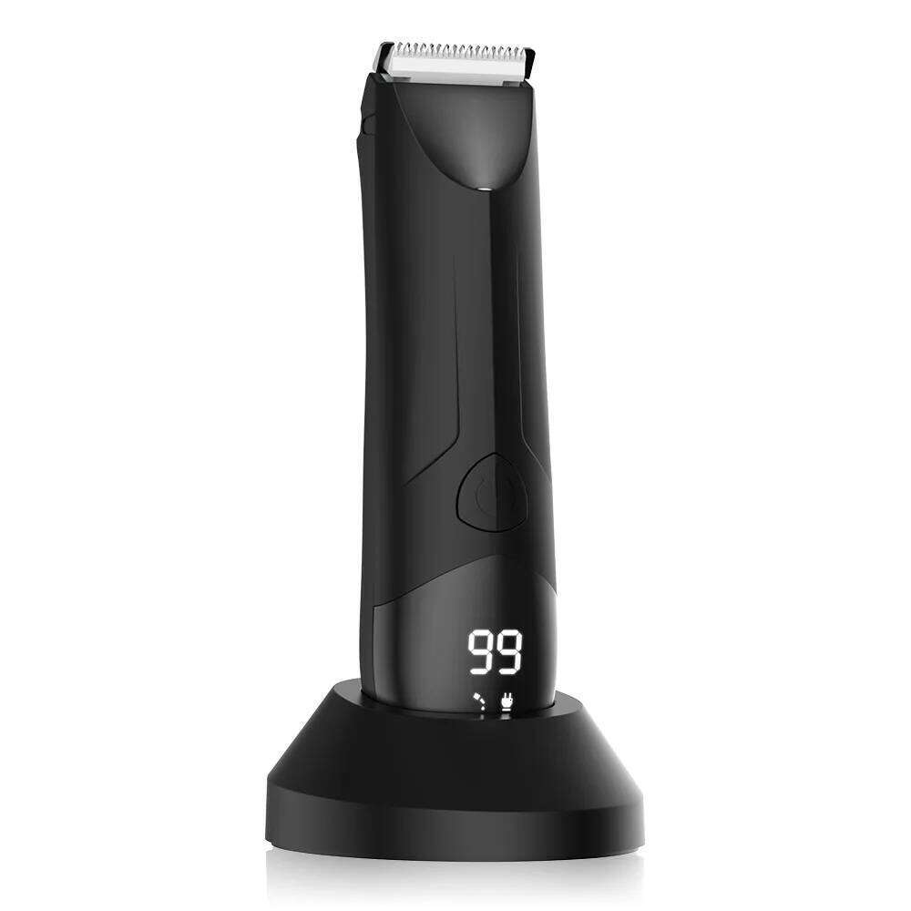 Electric Body Shaver Manscaper Pubic for Men Balls Women Bikini Trimmer Hair Remover Privates Part Grooming Clipper