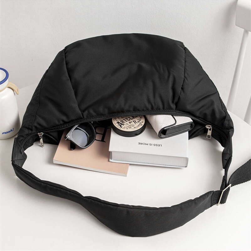 for Women 2023 Autumn Winter New Large Capacity Dumpling Down Cotton Casual Simple Versatile Crossbody Bag Trendy