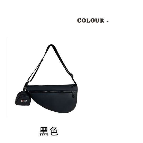 New Style Chest for Men and Women Simple Casual Texture Waist Trendy Cool Ins Personality Single Shoulder Crossbody Bag