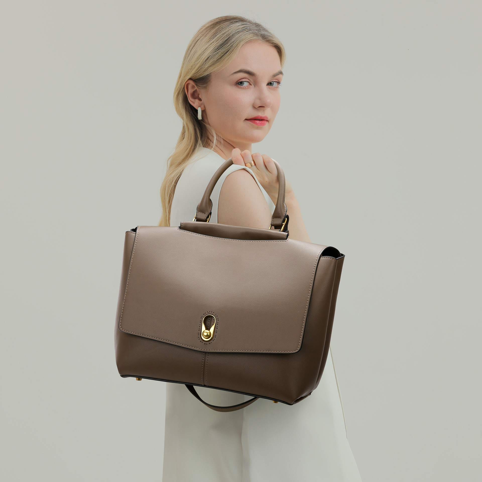 Handbag High-End Fashion Commuter Versatile Tote 2025 New Large Capacity Bag for Women