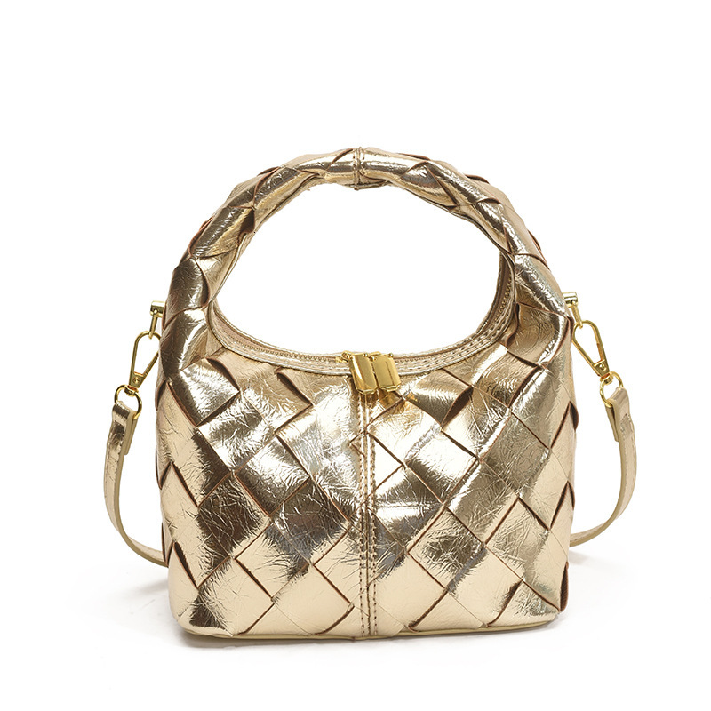 Free Shipping Small Fragrant Style Designer Diamond Grid Bag Fashionable Women's Woven Shoulder Bag Versatile Crossbody Dumpling Bag Casual Handb