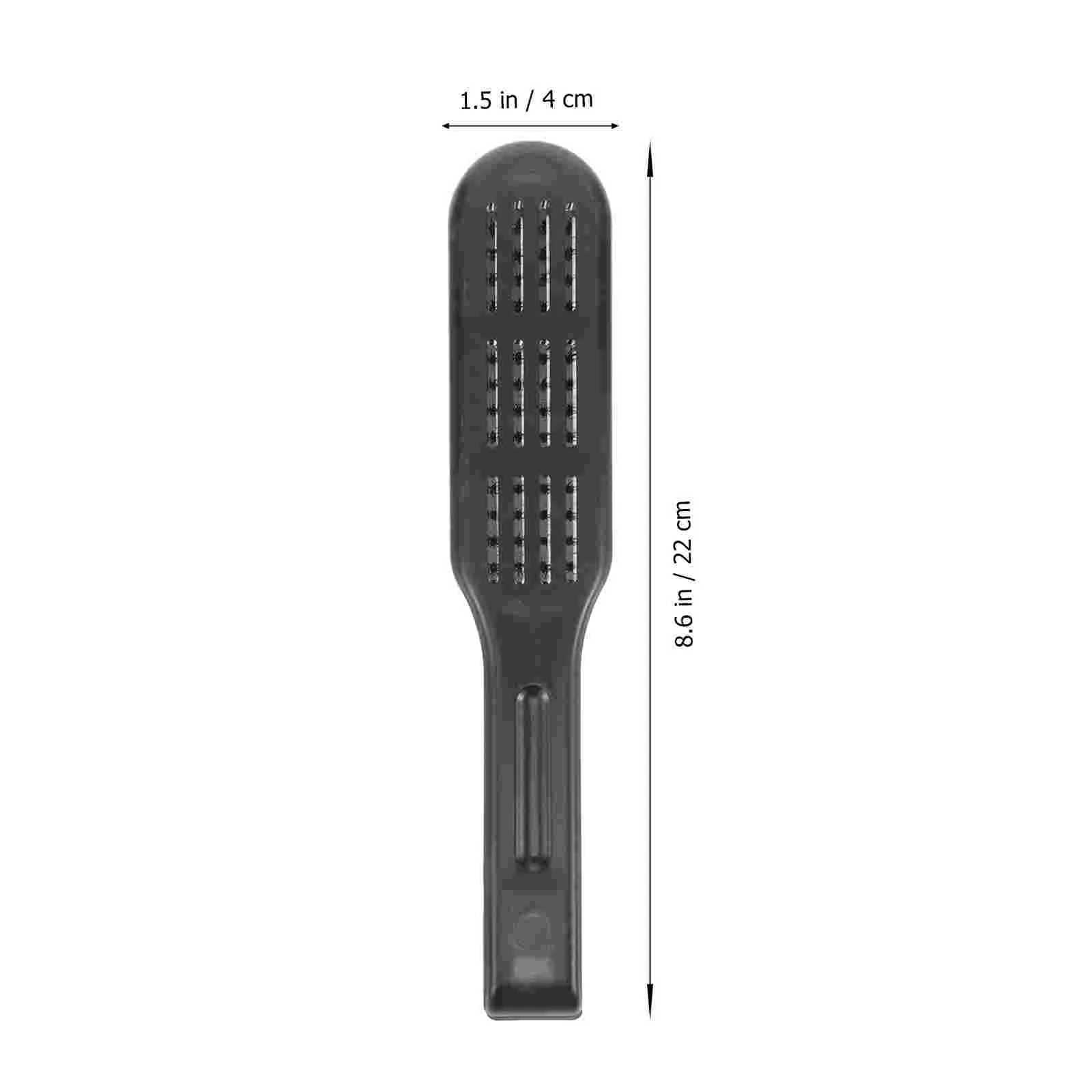 Straightening Comb Hair Hairdressing Straightener Mustache Trimmer for Men Large Brush Women Plastic Clamp Travel W250610