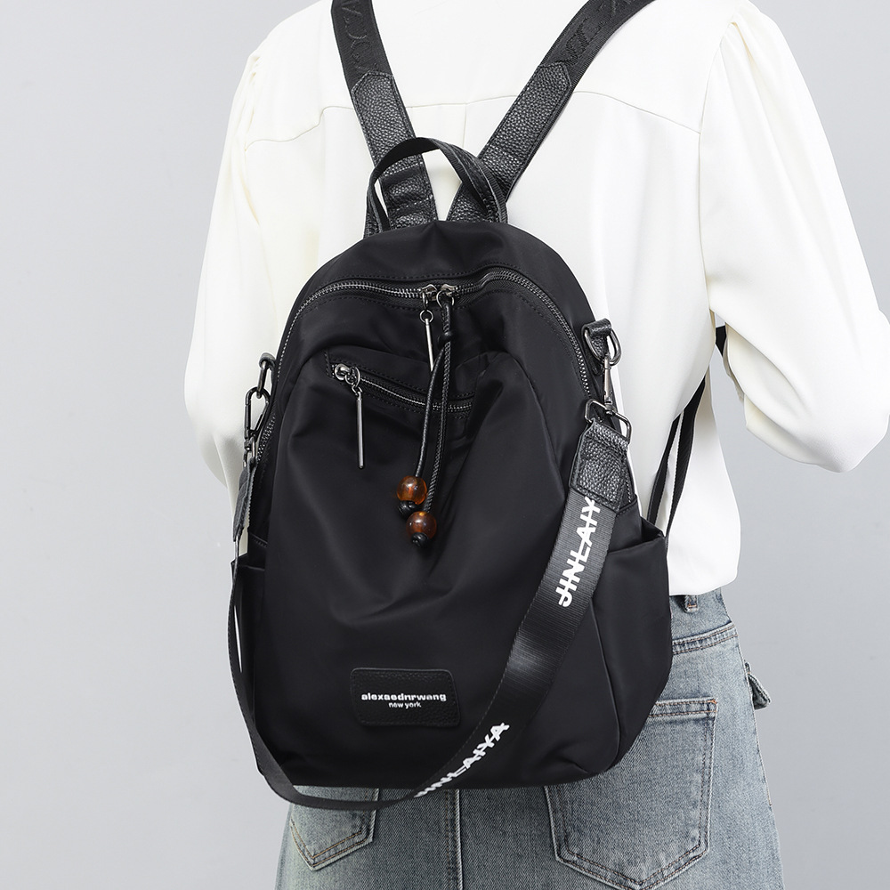2025 New Oxford Cloth Women's Lightweight Waterproof Large Capacity Travel Backpack