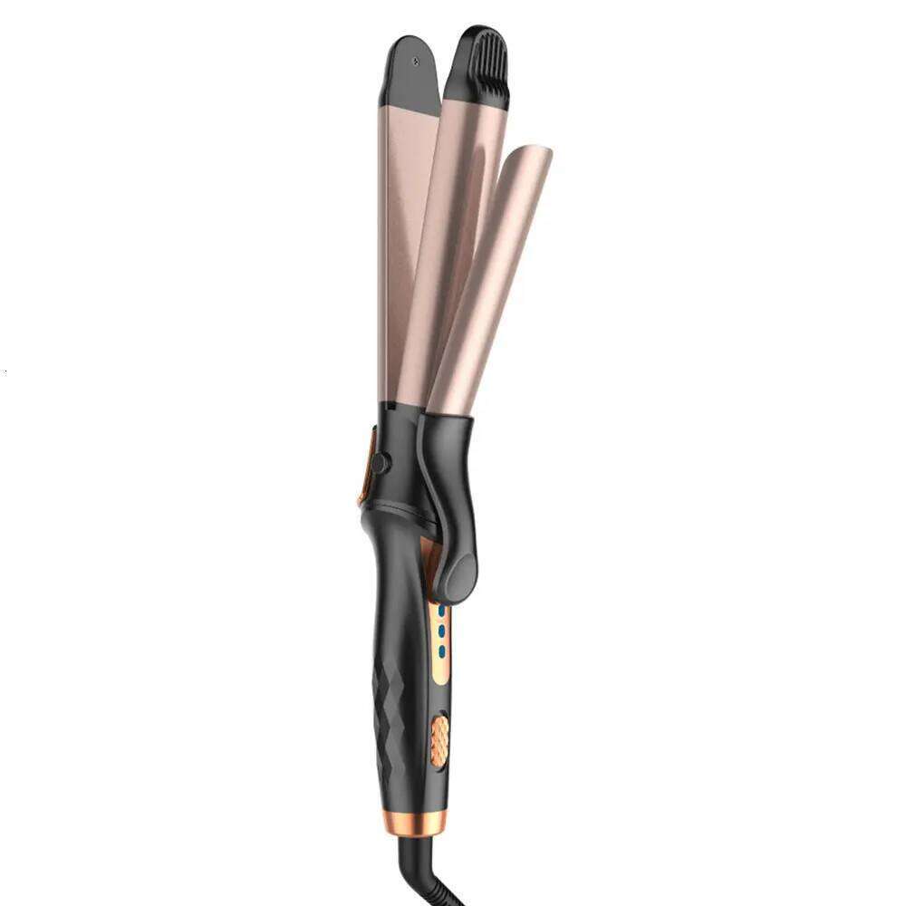 Curler Straightener Professional Curling Iron Heated Hair Styling Anti-Scald Thermal Brush Curl Wand