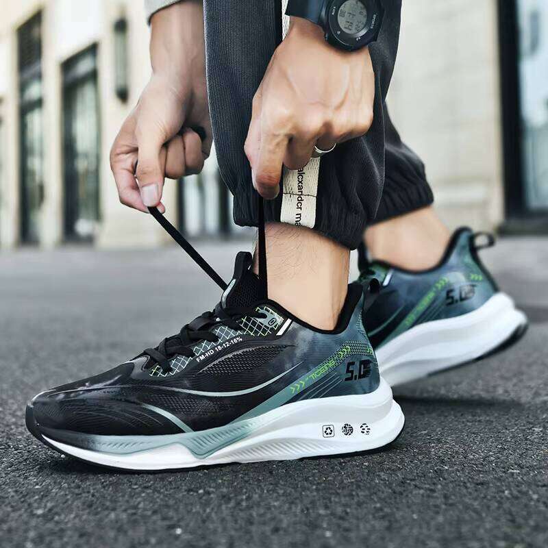 High Quality Wholesale Breathable Running Non slip Professional Men's Sports Big Size Casual Shoes Sneakers
