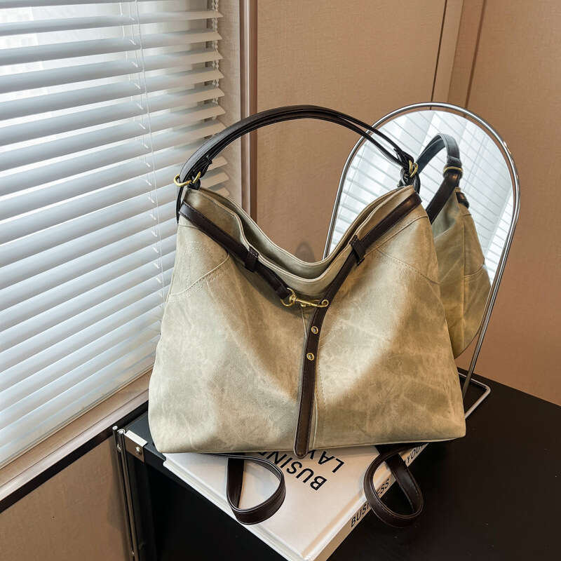 Unique Denim Design Large Capacity Shoulder For Women Versatile Casual Handbag Crossbody Bag Multifunctional Student Backpack