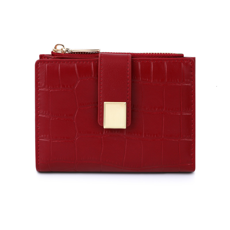 Free Shipping 2025 New Designer Bag With Crocodile Pattern High-end Magnetic Buckle Coin Bag Exquisite And Practical Women's Wallet High-quality 