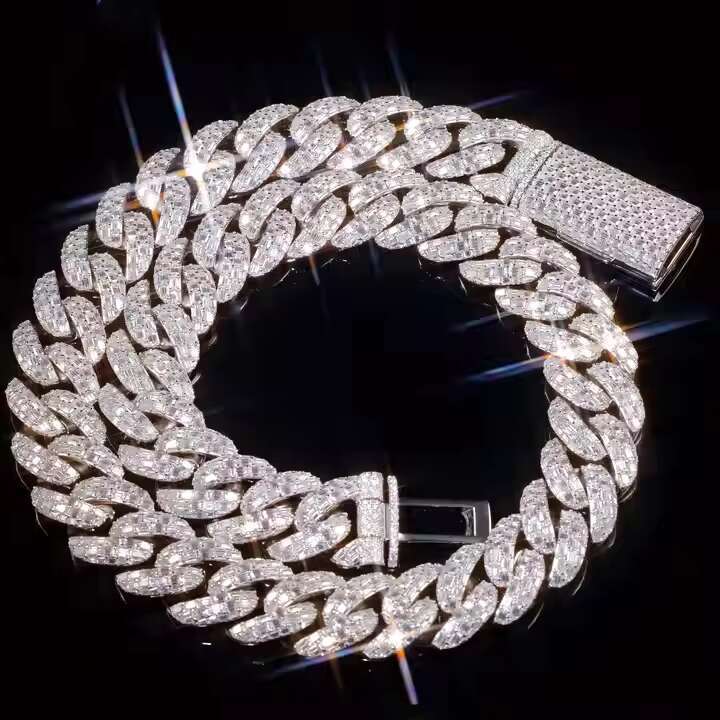 Fashionable DOUYA Necklace with Cubic Zirconia - Elegant Moissanite & 925 Sterling Silver