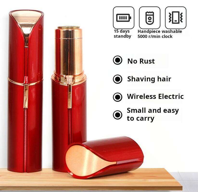 Electric Eyebrow Trimmer Mini Eye Brow Epilator Facial Lipstick Shape Hair Removal Portable Women Painless Razor Shaver Tool