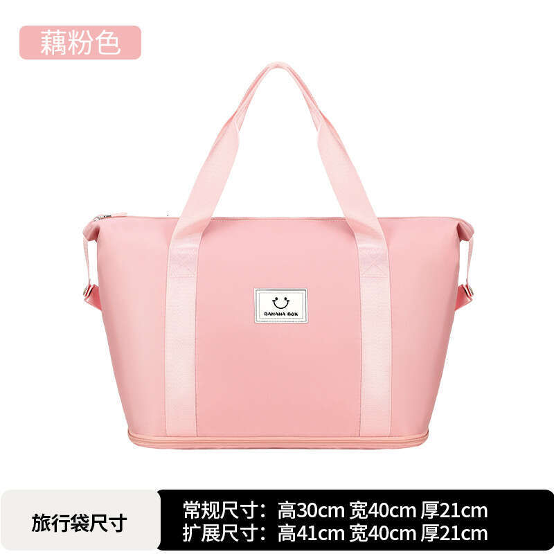 Famous brand bags can be used for travel, trolley case storage, new wet and dry separation suitcase, large capacity multi-function handheld fitness ba