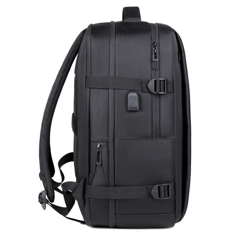 Expandable For Men, Business Travel Customizable Large Capacity Laptop Backpack, Simple Backpack