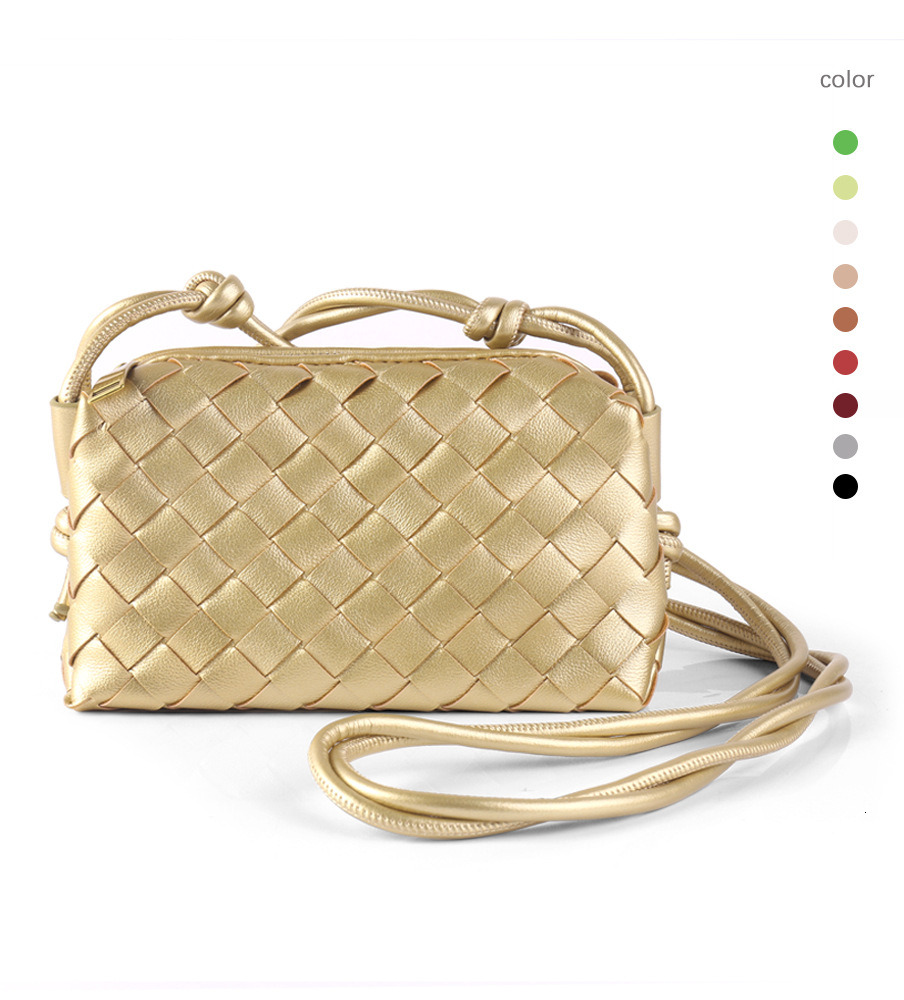 Free Shipping 2025 New Designer Bag Trend Hand Woven Shoulder Bag High-quality Luxury Women's Wallet Casual High-end Handbag