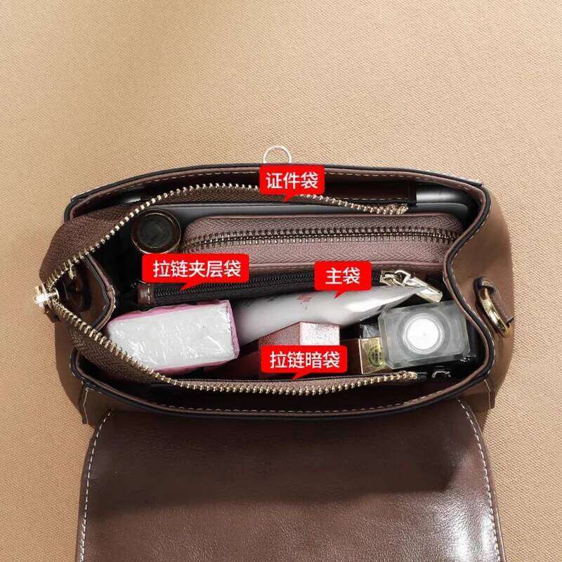 Fashion 2025 New Women's Crossbody Armpit Leather Light Shoulder Versatile Small Bag 2025/06/10