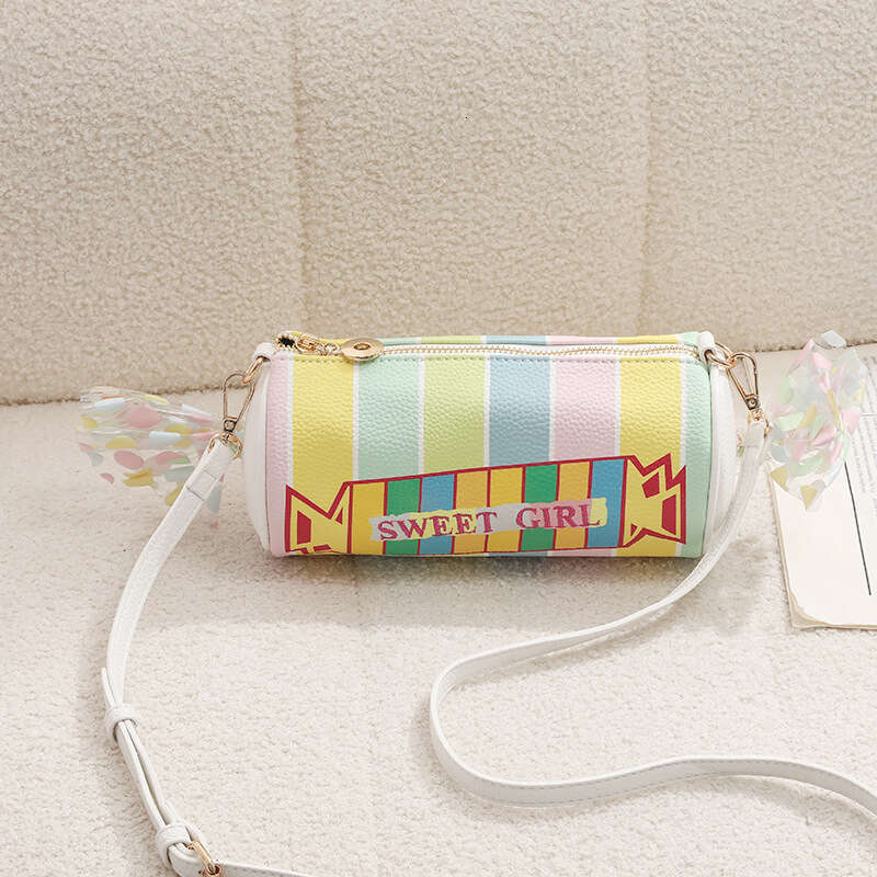 This Year's New Printed Candy-Shaped Women's Niche Shoulder Bag, Unique Creative Crossbody Bag for Women