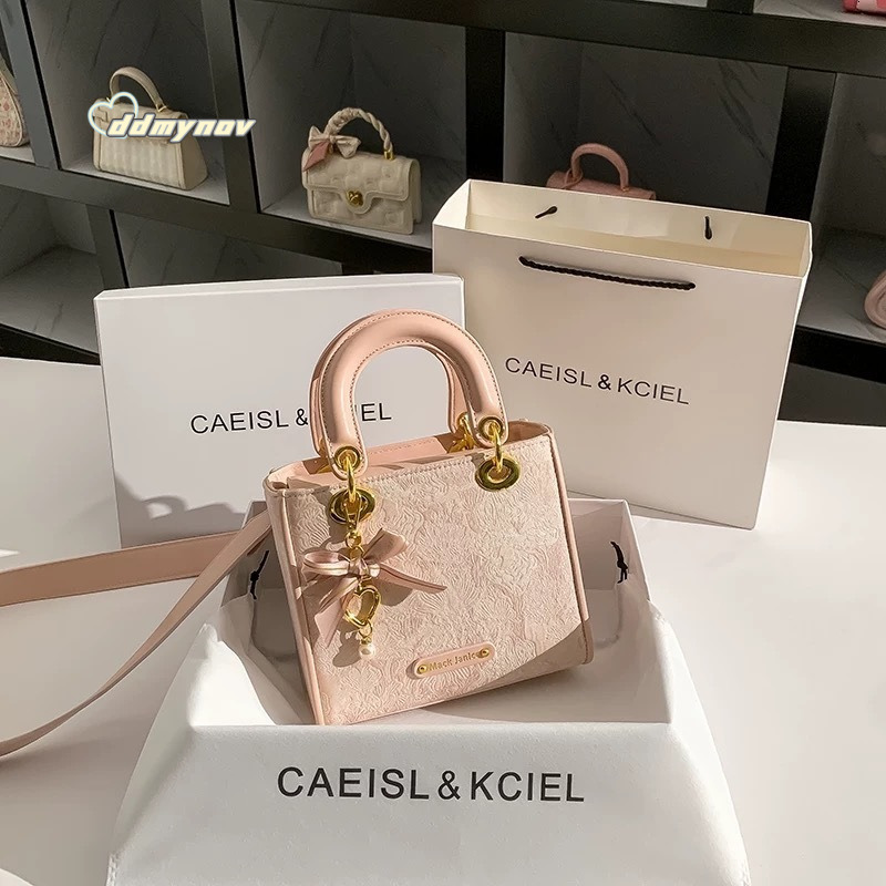 High-end Tassel Bag for Women Gradient 2024 Princess Diana New Handbag ddmynov