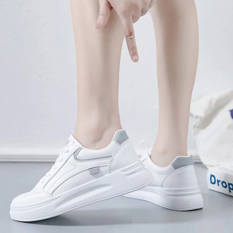 Womens Sneakers Fashion Trainers Woman Shoes Comfortable Casual Sneaker Woman Lace Up Women Sneakers Tenis Feminino 250606